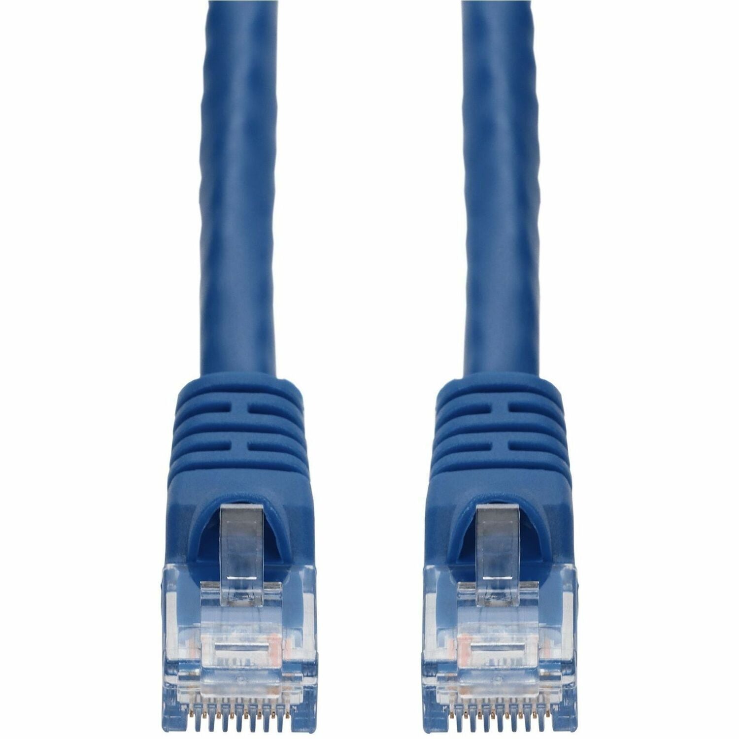 AddOn 10ft Blue CAT 6A PVC Ethernet Cable Snagless Bubble Boot RJ-45 M/M - ADD-10FCAT6A-BE