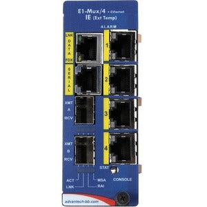 Advantech Slide-In Modular Media Converter T1/E1/J1 and DS3/E3/STS Series - IMC-721I-E1MUX