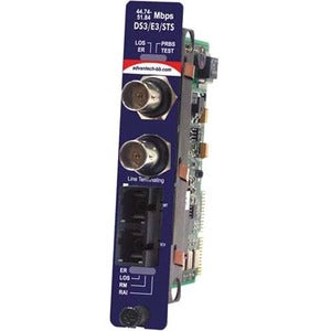 Advantech Slide-In Modular Media Converter T1/E1/J1 and DS3/E3/STS Series - IMC-723-SE