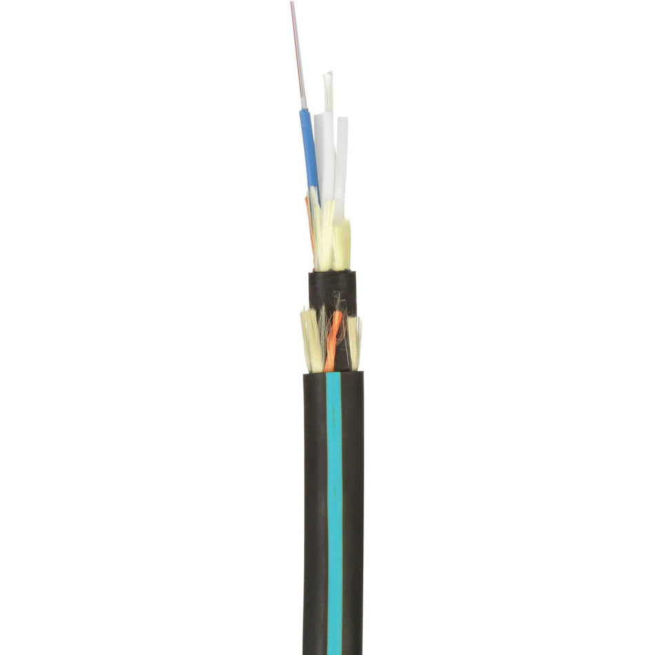 Panduit DDJ Cable, OM4 50&micro;m, 12 Fibers, Riser, LSZH - FOJDZ12