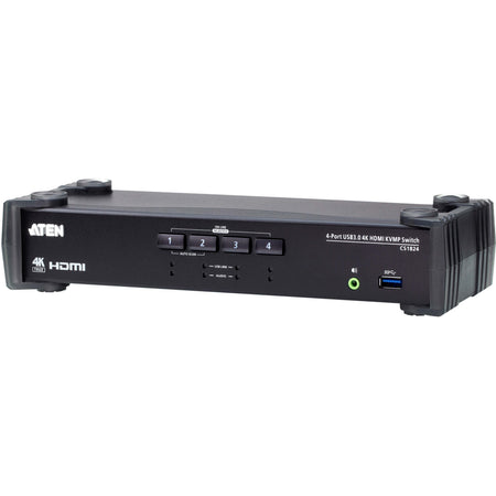 ATEN 4-Port USB 3.0 4K HDMI KVMP Switch - CS1824