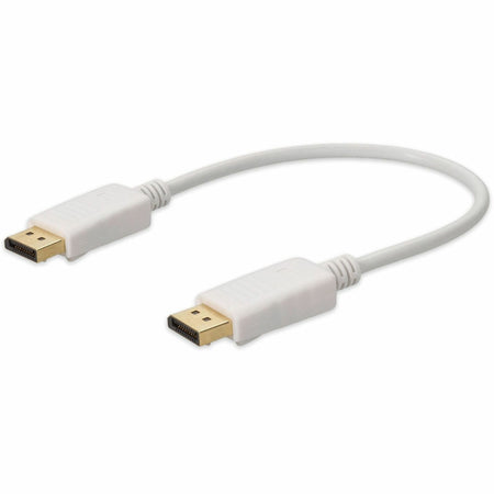 AddOn 3m DisplayPort Male to DisplayPort Male White Cable For Resolution Up to 3840x2160 (4K UHD) - DISPLAYPORT1FW