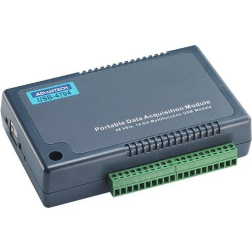 Advantech USB-4704 48 kS/s, 14-bit, 8-ch Multifunction USB Module - USB-4704-AE