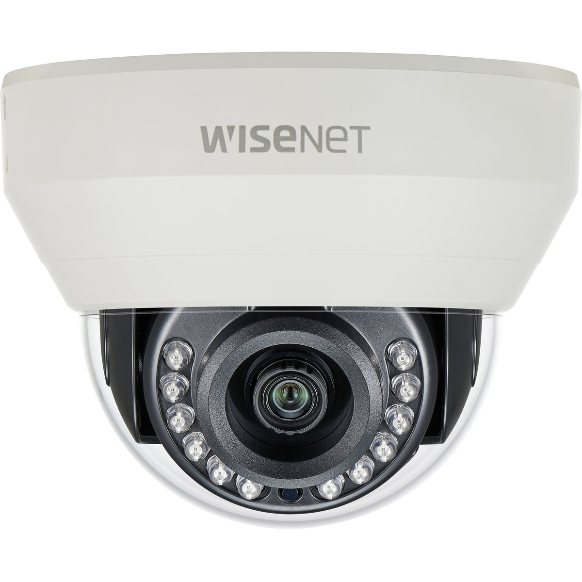 Wisenet HCD-7030R 4 Megapixel Indoor HD Surveillance Camera - Dome - Ivory - HCD-7030RA