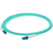 AddOn 3m LC (Male) to LC (Male) Aqua OM4 Simplex OFNR (Riser-Rated) Straight Fiber Patch Cable - ADD-LC-LC-3MS5OM4