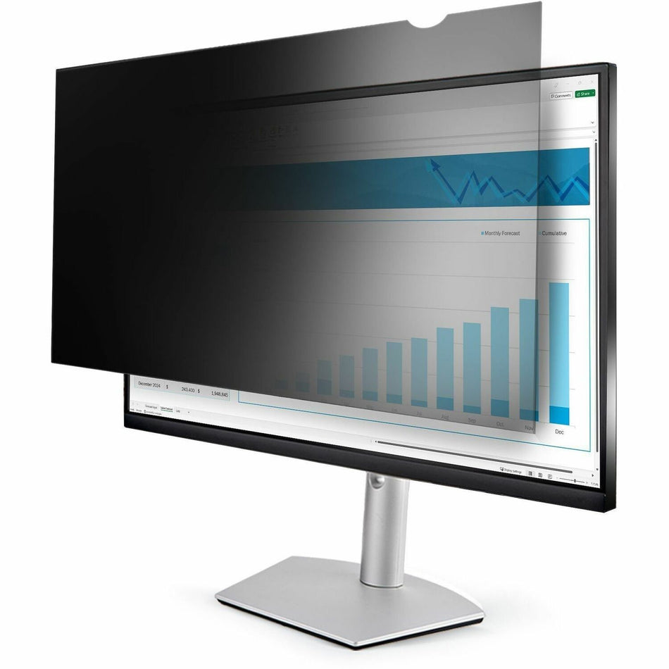 StarTech.com Monitor Privacy Screen for 27" Display - Widescreen Computer Monitor Security Filter - Blue Light Reducing Screen Protector - PRIVSCNMON27