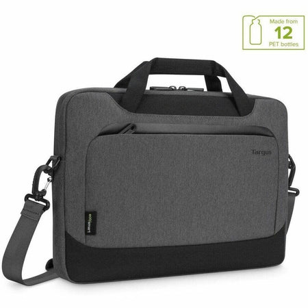 Targus Cypress TBS92602GL Carrying Case (Briefcase) for 14" Notebook - Gray - TBS92602GL