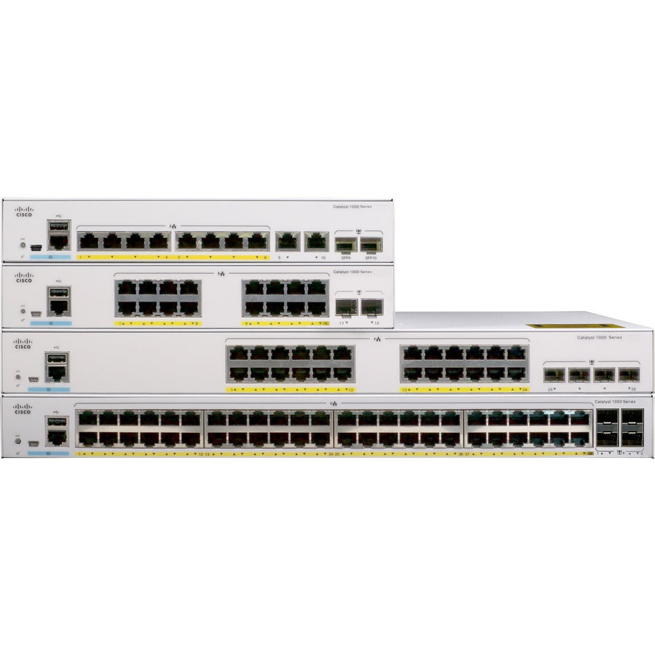 Cisco Catalyst C1000-8P Ethernet Switch - C1000-8P-E-2G-L