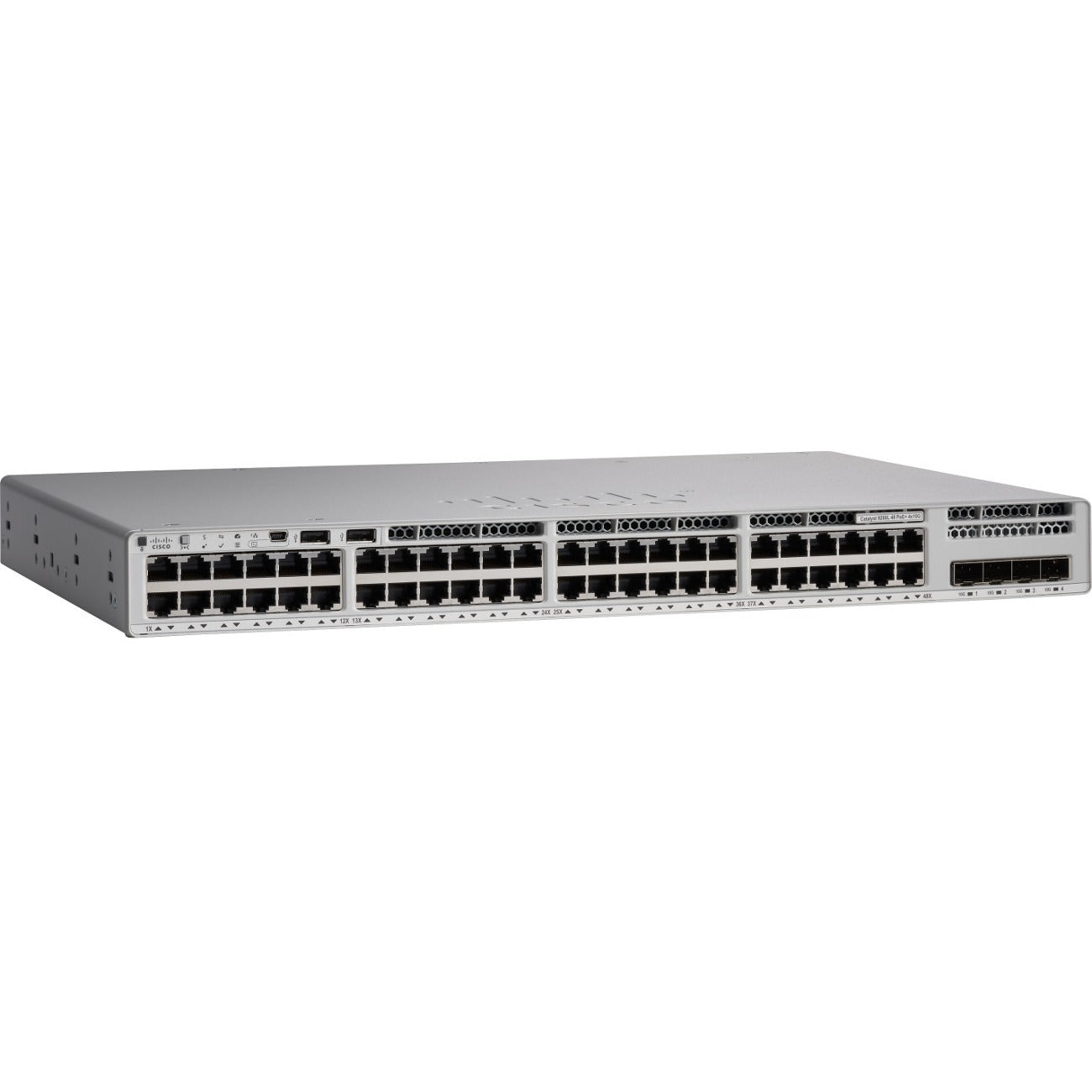 Cisco Catalyst 9200 C9200L-48P-4X Ethernet Switch - C9200L-48P-4X-1A