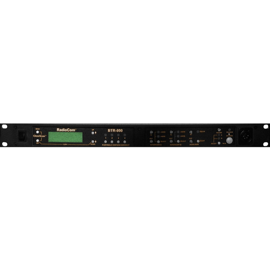 RTS Two-Channel UHF Synthesized Wireless Intercom Base Station - BTR-800-FD