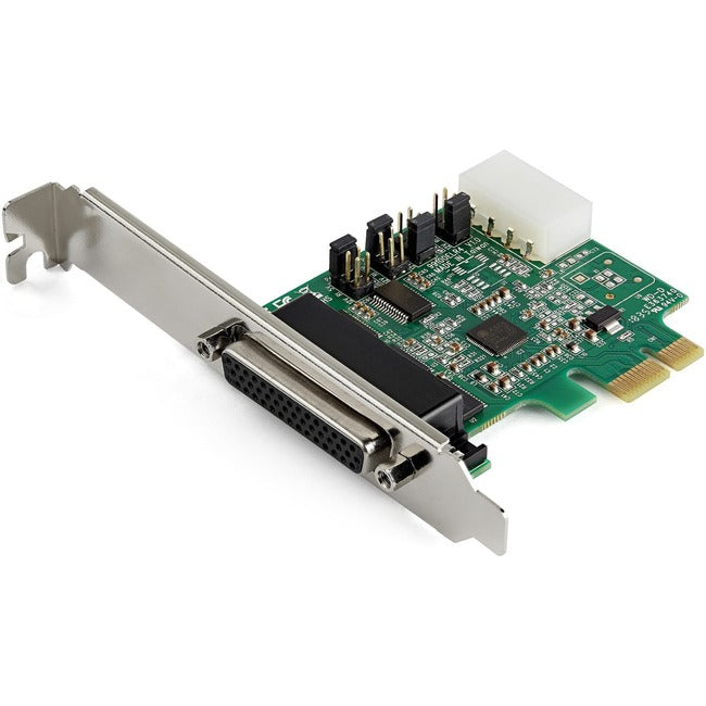 StarTech.com 4-port PCI Express RS232 Serial Adapter Card - PCIe to Serial DB9 RS-232 Controller Card - 16950 UART - Windows/Linux - PEX4S953