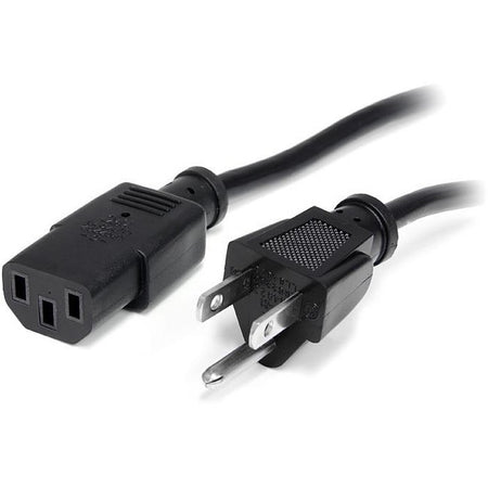 StarTech.com 10ft (3m) Computer Power Cord, NEMA 5-15P to C13, 10A 125V, 18AWG, 10 Pack, Replacement PC Power Cord, TV/Monitor Power Cable - PXT1011010PK