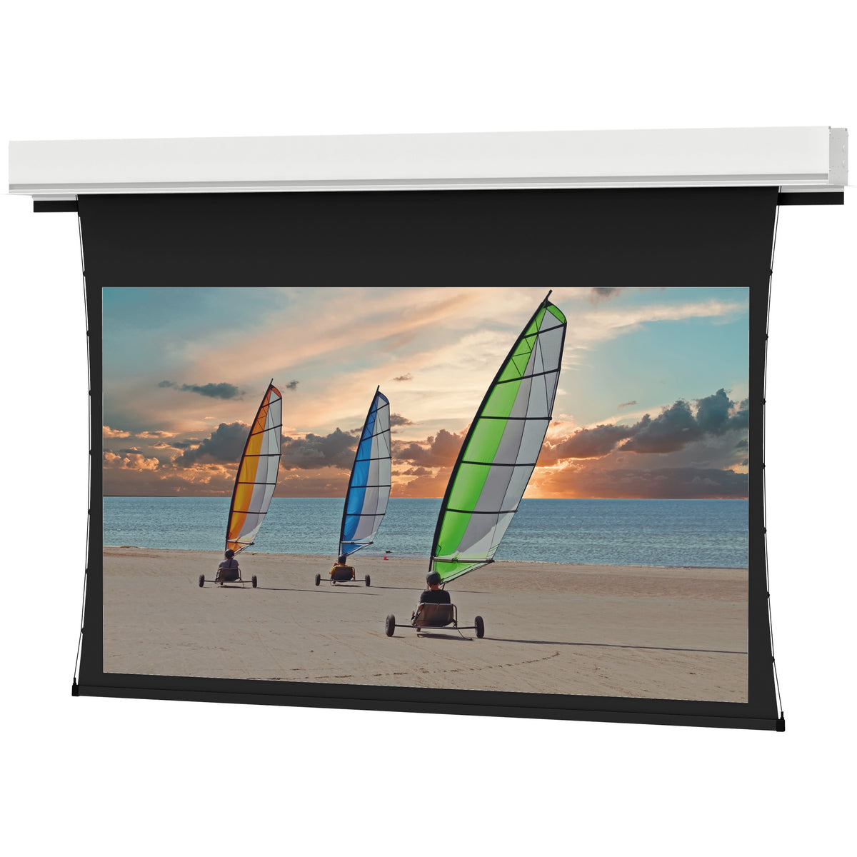 Da-Lite Tensioned Advantage Deluxe Electrol 184" Electric Projection Screen - 29882