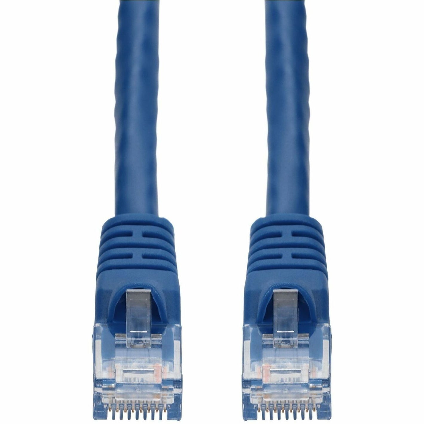 AddOn 10-Pieces of 3ft Blue CAT 6A PVC Ethernet Cables Snagless Bubble Boot RJ-45 M/M - ADD-3FCAT6A-BE-10PK
