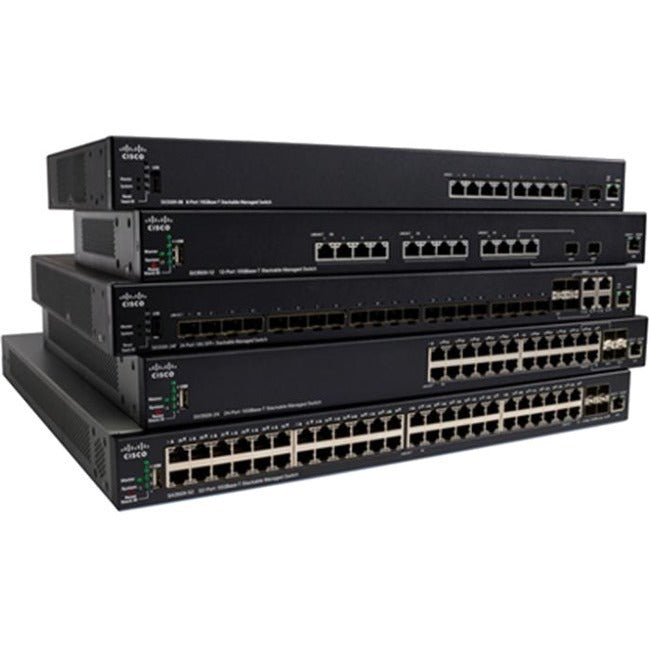 Cisco SG350X-24MP Layer 3 Switch - SG350X-24MPK9EU-RF