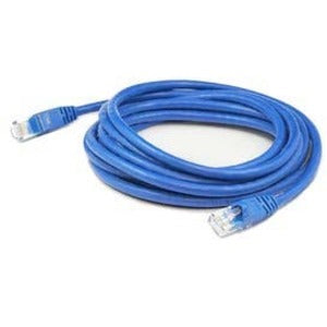 AddOn 9ft RJ-45 (Male) to RJ-45 (Male) Blue Microboot, Snagless Cat6A UTP PVC Copper Patch Cable - ADD-9FCAT6A-BE