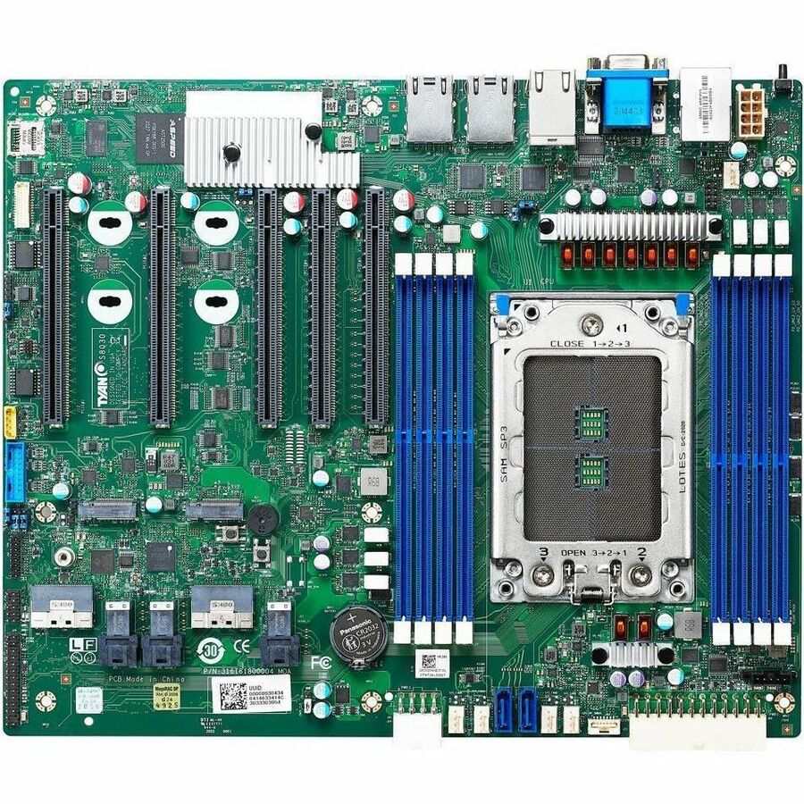 Tyan S8030 Server Motherboard - AMD Chipset - Socket SP3 - ATX - S8030GM4NE-2T