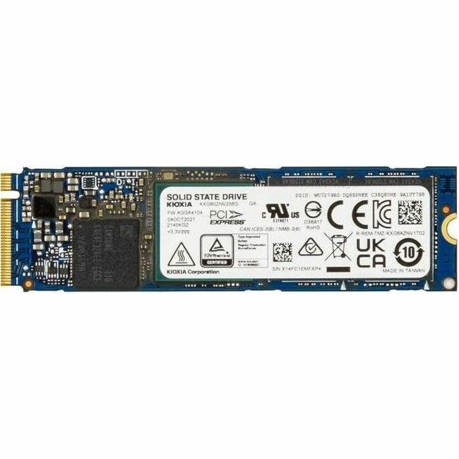 Supermicro XG6 256 GB Solid State Drive - M.2 2280 Internal - PCI Express NVMe (PCI Express NVMe 3.0) - HDS-TMN0-KXG60ZNV256G