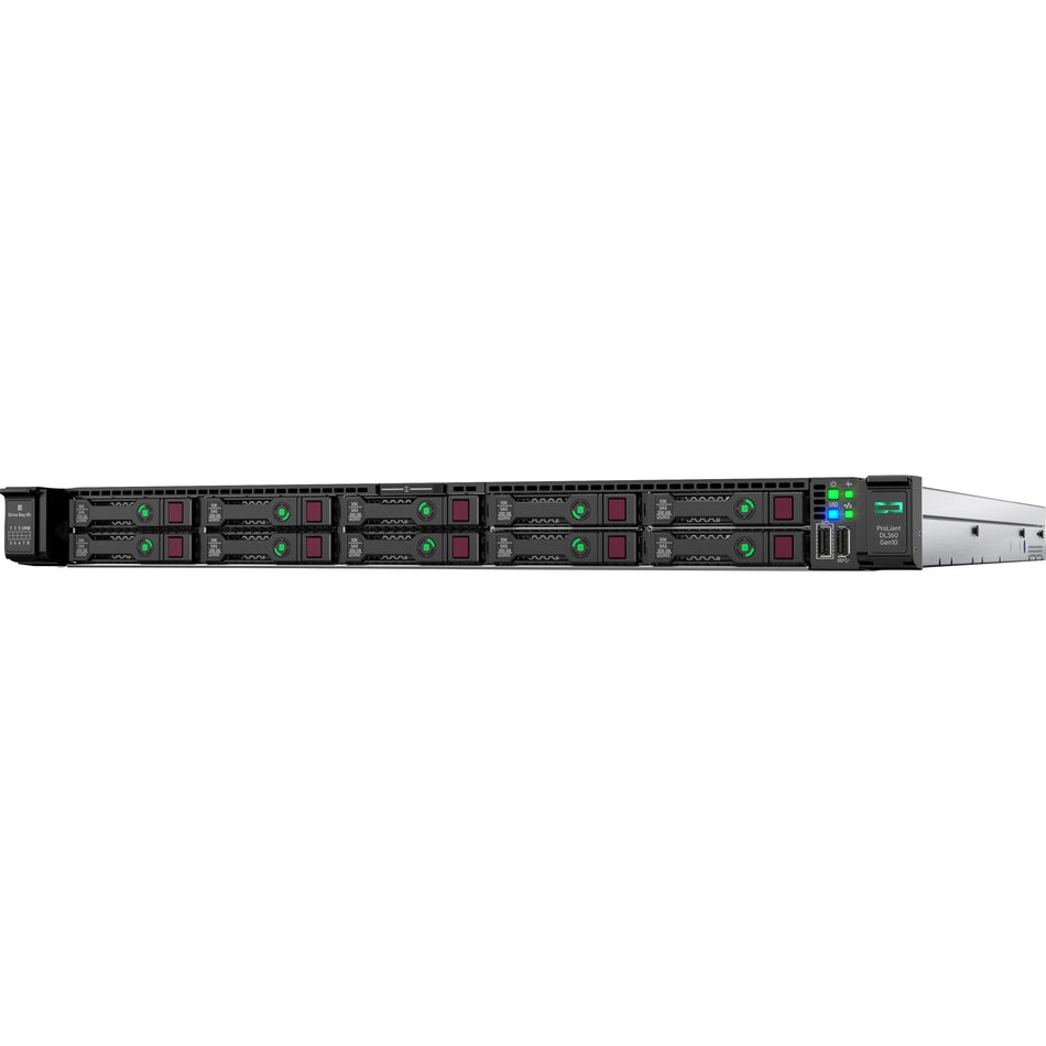 HPE ProLiant DL360 G10 1U Rack Server - 1 x Intel Xeon Gold 6250 3.90 GHz - 32 GB RAM - Serial ATA/600 Controller - P24744-B21