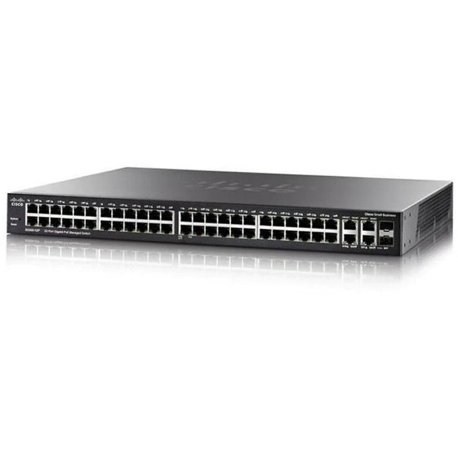 Cisco SG350-52P 52-Port Gigabit PoE Managed Switch - SG350-52P-K9-NA-RF