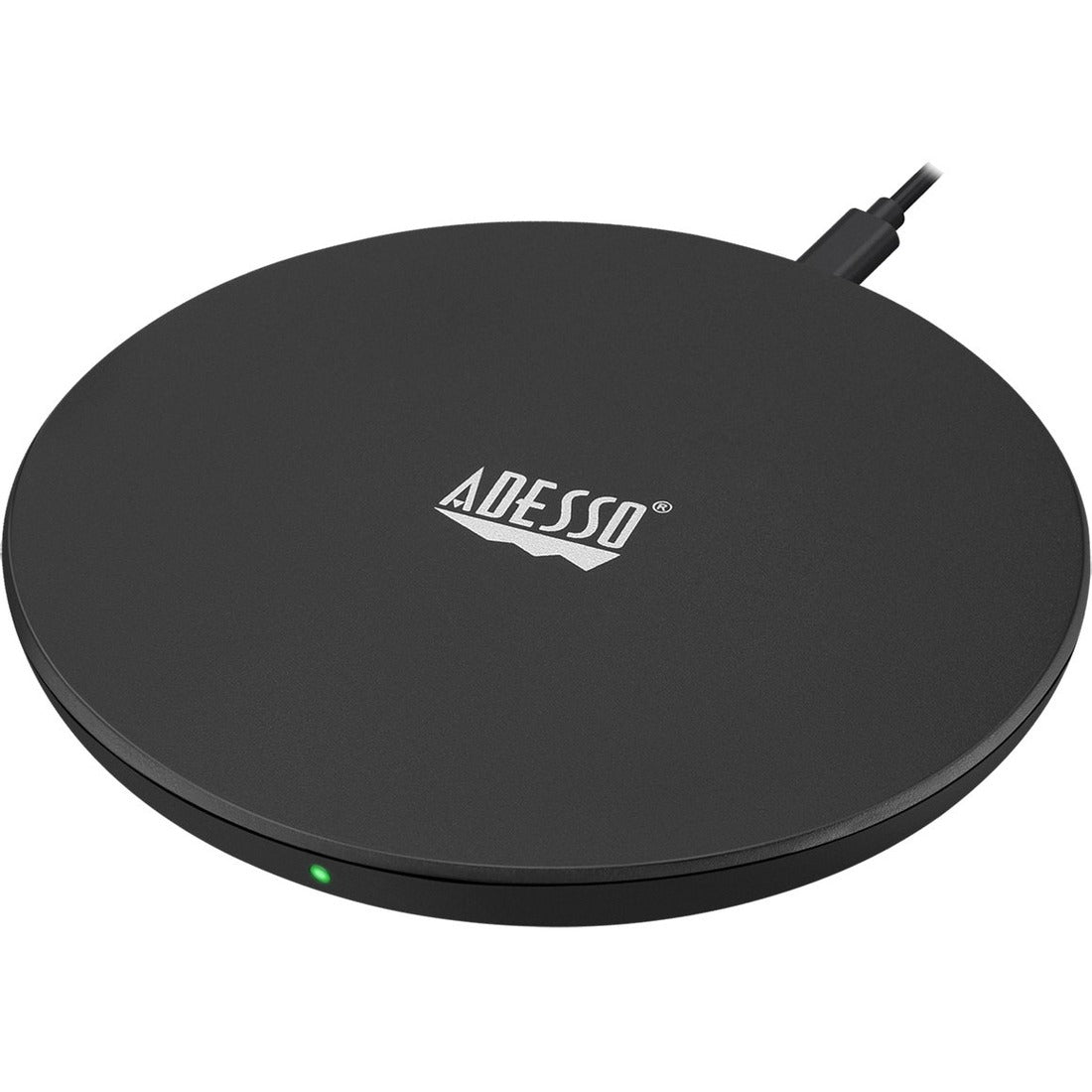 Adesso 10W Max Qi-Certified Disc-Style Wireless Charger - AUH-1010