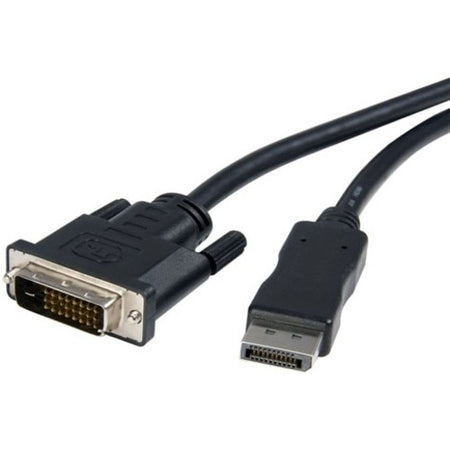 Axiom DisplayPort Male to Dual Link DVI-D Male Adapter Cable 6ft - DPMDLDVIDM06-AX