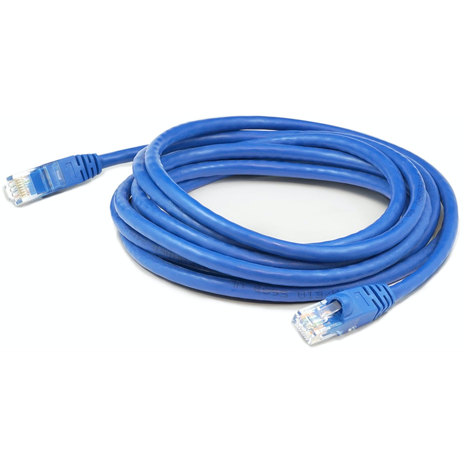 AddOn 75ft RJ-45 (Male) to RJ-45 (Male) Blue Cat6A UTP Plenum Solid Copper Patch Cable - ADD-75FCAT6APSD-BE