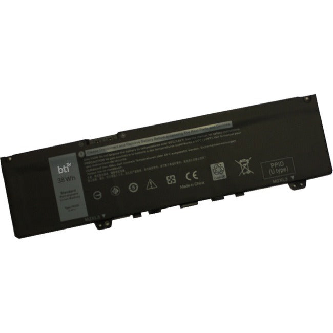 BTI F62G0-BTI 11.4V 38WHR LI-ION BATTERY 039DY5, 39DY5, F62G0, RPJC3 INSPIRON 13 5370, 7370, 7386, 13 7370, 7373, 7386 2-IN 1, 13 7380, 7373 2-IN1, 5370, 7380 - F62G0-BTI