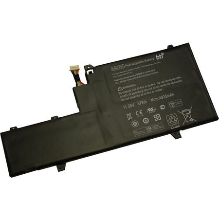 BTI OM03XL-BTI 11.55V 57WHR LI-ION BATTERY 863280-855, OM03057XL-PL, OM03XL ELITEBOOK 1030 G2, ELITEBOOK X360 1030 G2, X360 1060 G2 - OM03XL-BTI