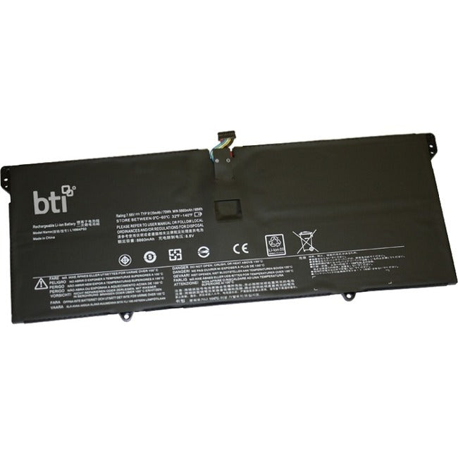 BTI L16C4P61-BTI 7.7V 70WHR LI-ION BATTERY 5B10N01565, 5B10N17665, L16C4P61, L16M4P60 YOGA 920 13, YOGA 920 13IKB, YOGA 920 13IKB 80Y7, YOGA 920 13IKB 80Y8 - L16C4P61-BTI