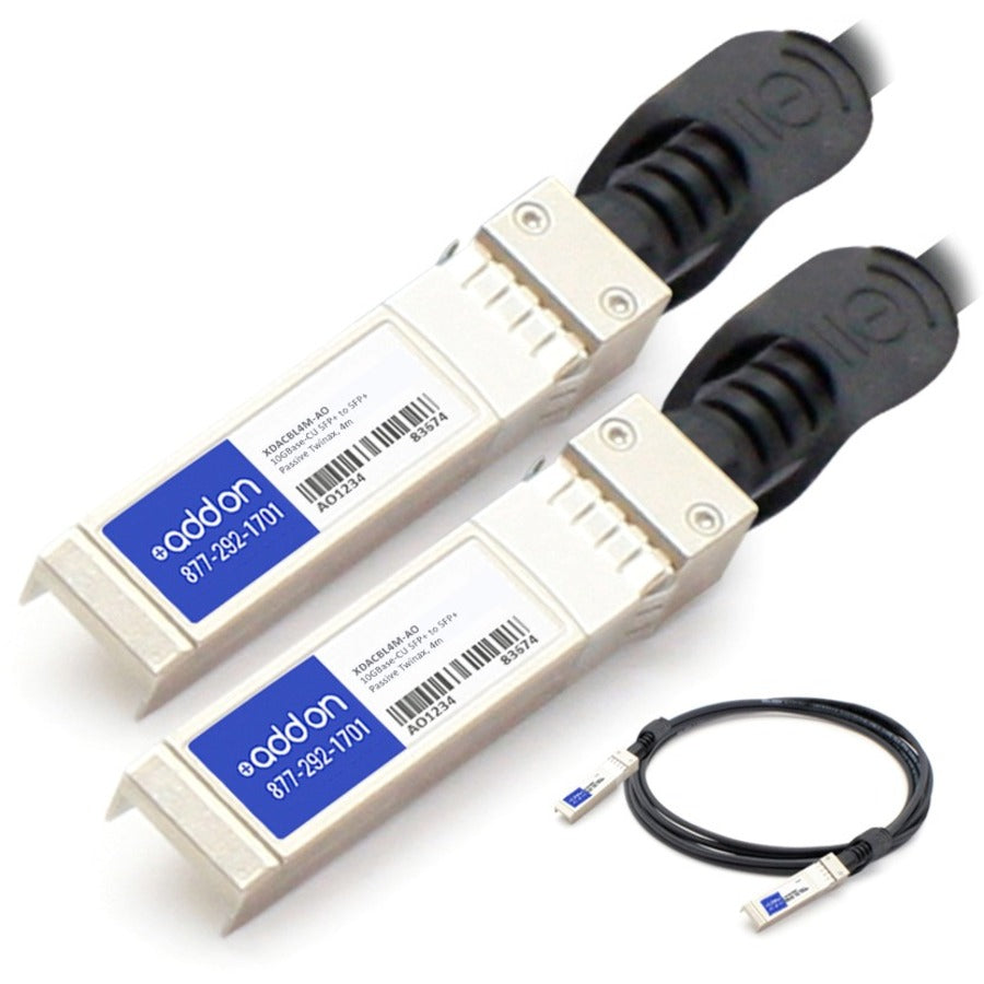 Axiom 10GBASE-CU SFP+ Passive DAC Twinax Cable Intel Compatible 4m - XDACBL4M-AX