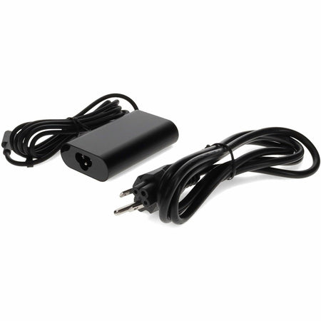 Addon Dell&reg; 492-BBUU Compatible 45W 19.5V at 2.25A Black USB-C Laptop Power Adapter and Cable - 492-BBUU-AO