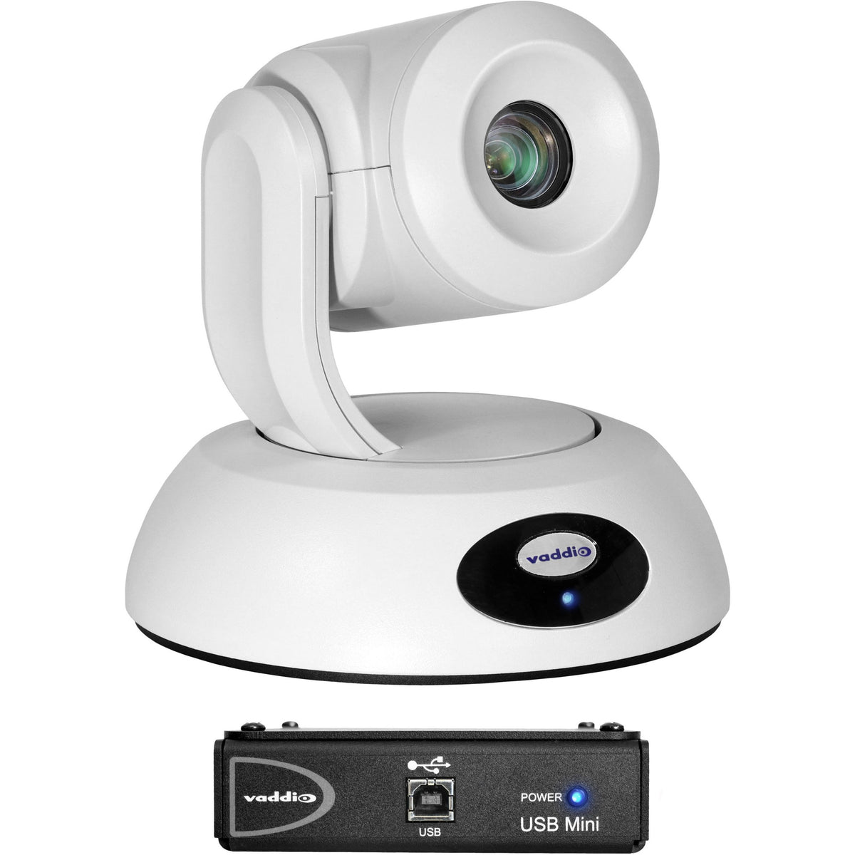 Vaddio RoboSHOT 30E QMini Video Conferencing System - PTZ Camera - White - 999-99110-000W