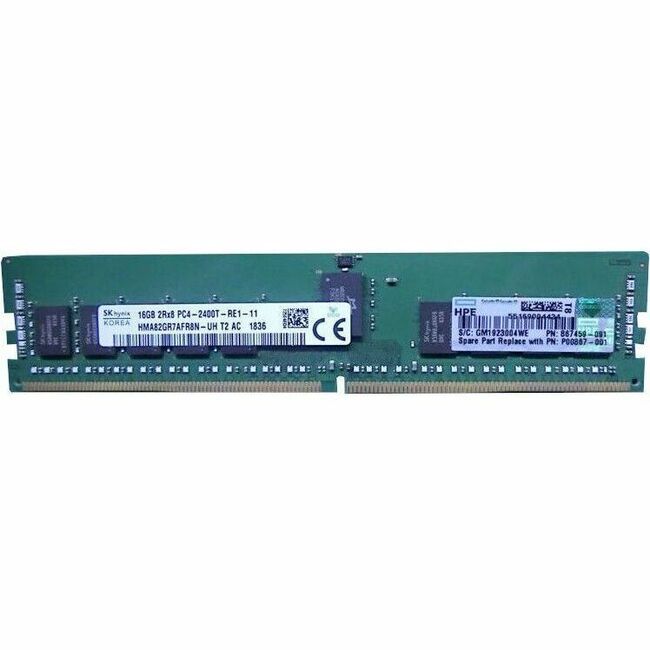 HPE Sourcing SmartMemory 16GB DDR4 SDRAM Memory Module - P00867-001