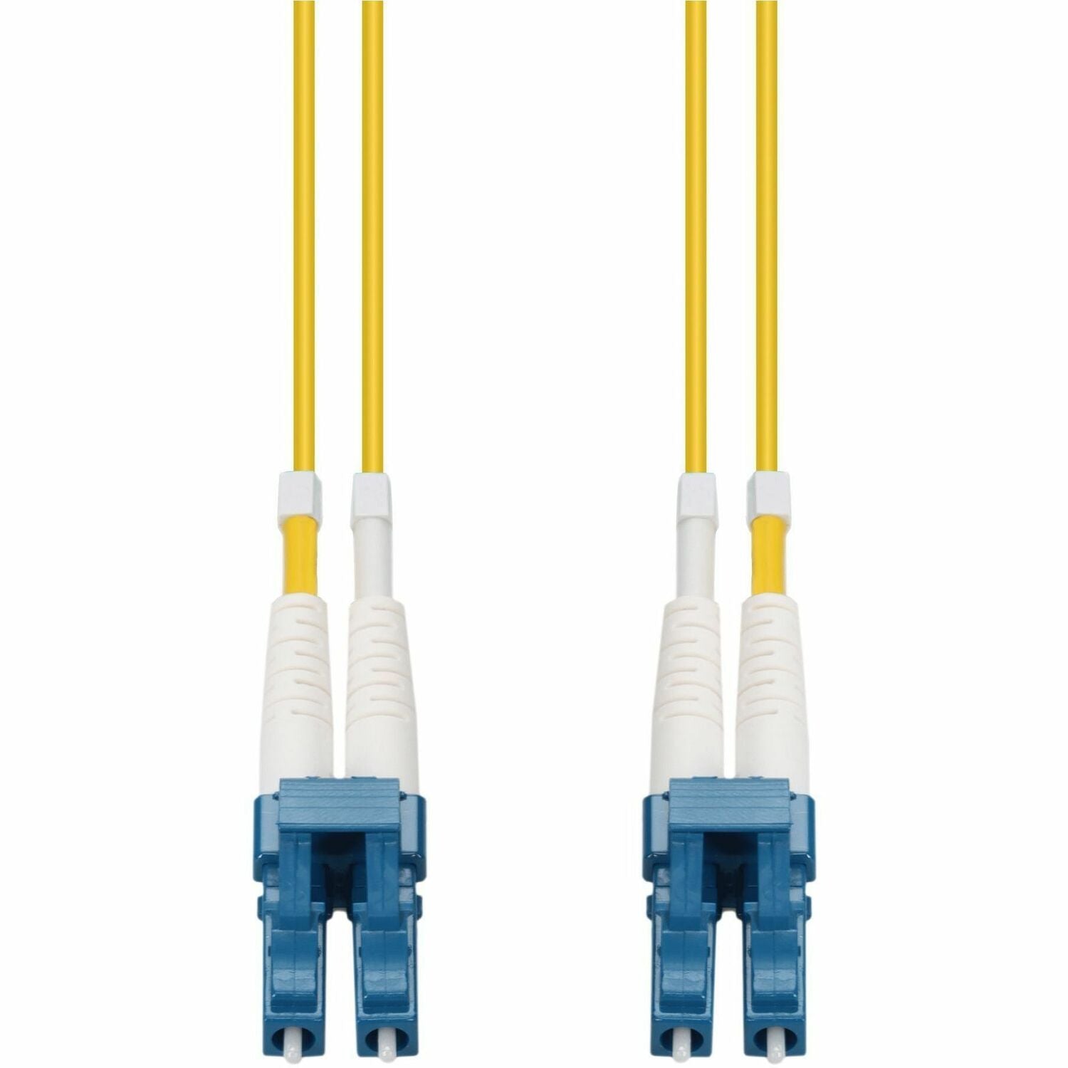 AddOn 35m LC to LC Yellow OS2 Duplex OFNR (Riser-Rated) SMF Fiber Patch Cable - ADD-LC-LC-35M9SMF