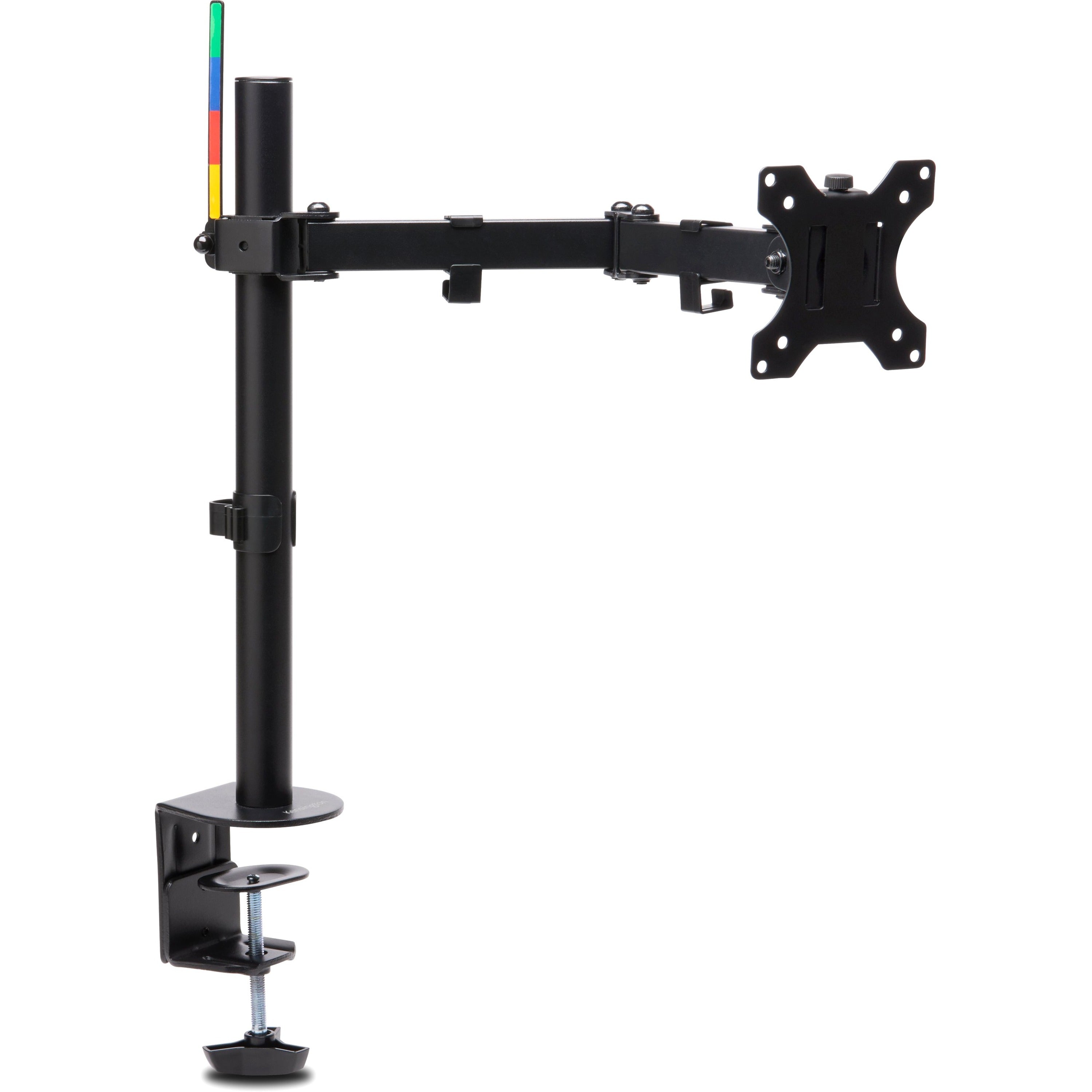 Kensington SmartFit Desk Mount for Monitor - Black - K55408WW