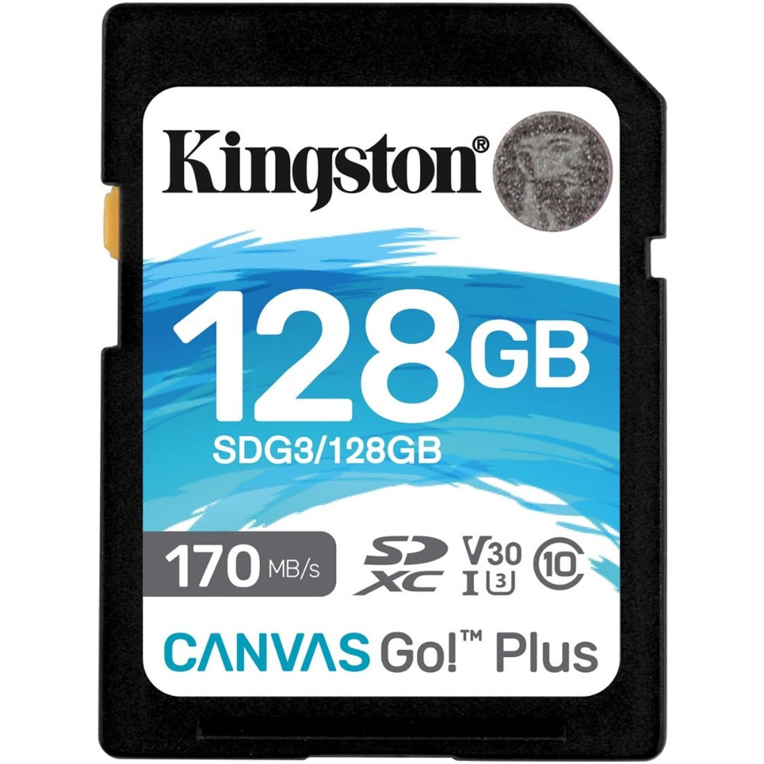 Kingston Canvas Go! Plus SDG3 128 GB Class 10/UHS-I (U3) SDXC - SDG3/128GB