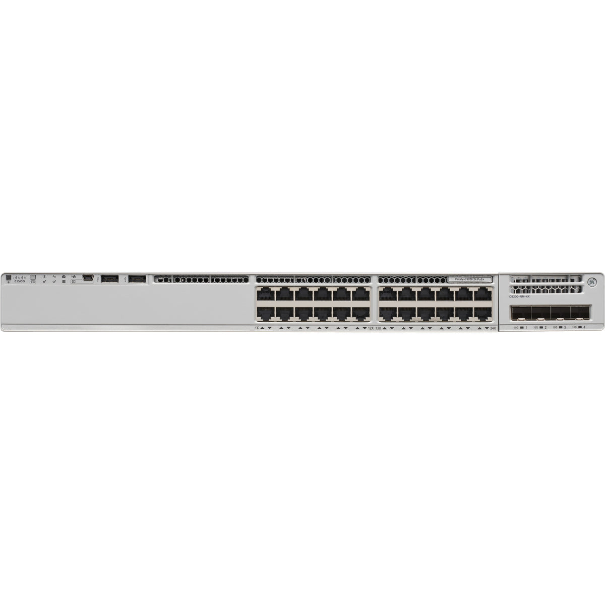 Cisco Catalyst 9200 24-port PoE+ Switch, Network Advantage - C9200-24P-A-RF