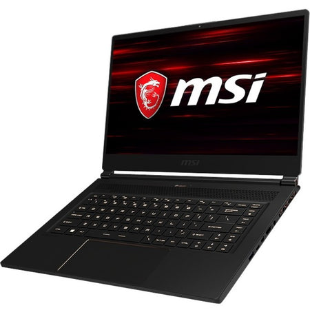 MSI GS65 Stealth GS65 Stealth-1668 15.6" Gaming Notebook - Full HD - 144Hz 7ms - 1920 x 1080 - Intel Core i7 (9th Gen) i7-9750H - 16 GB RAM - 512 GB SSD - GS651668