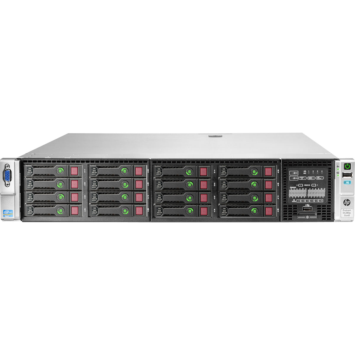 HPE Sourcing ProLiant Barebone System - 2U Rack-mountable - Socket R LGA-2011 - 2 x Processor Support - 665552-B21