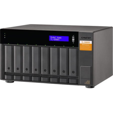 QNAP TL-D800S Drive Enclosure SATA/600 - Mini-SAS Host Interface Tower - TL-D800S-US