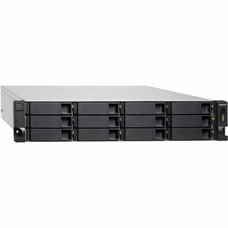 QNAP TL-R1200C-RP Drive Enclosure SATA/600 - USB 3.2 (Gen 2) Type C Host Interface - 2U Rack-mountable - TL-R1200C-RP-US