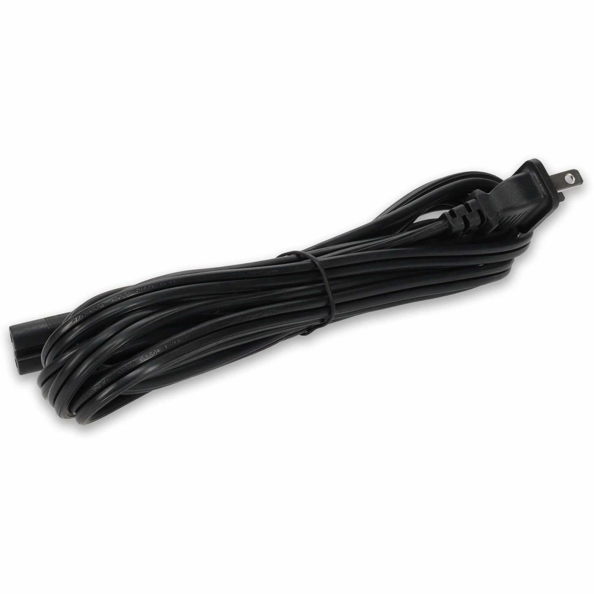 AddOn 10ft NEMA 1-15P Male to C7 Female 18AWG 100-250V at 10A Black Power Cable - ADD-115P2C718AWG10FT