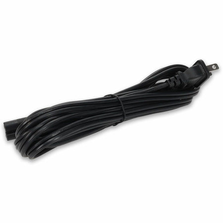 AddOn 10ft NEMA 1-15P Male to C7 Female 18AWG 100-250V at 10A Black Power Cable - ADD-115P2C718AWG10FT