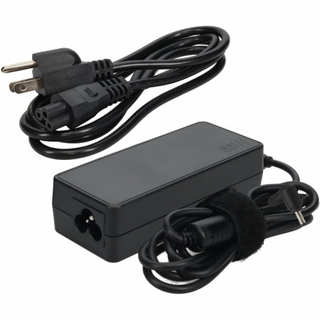 AddOn Lenovo GX20L23044 Compatible 45W 20V at 2.25A Black 4.0 mm x 1.7 mm Laptop Power Adapter and Cable - GX20L23044-AA