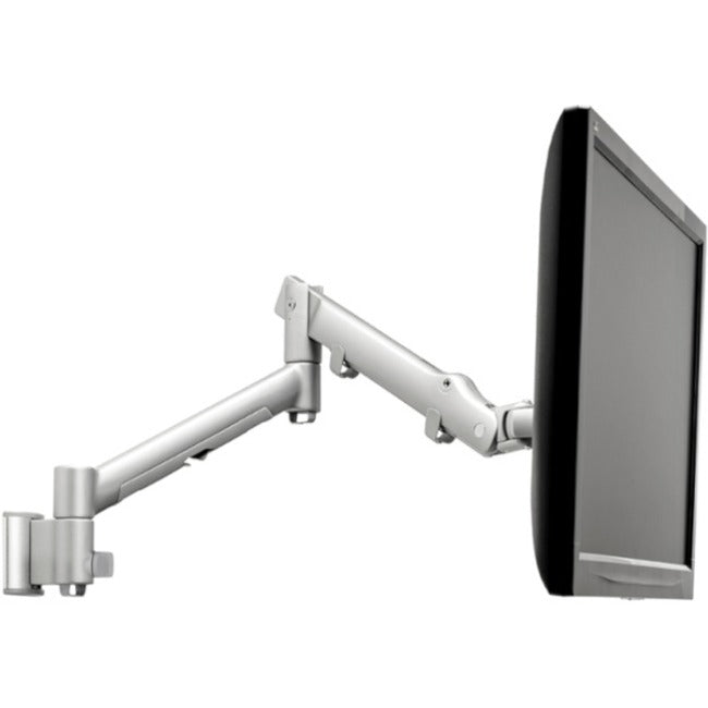 Atdec full motion dynamic monitor arm wall mount - Flat and Curved up to 32in - VESA 75x75, 100x100 - AWMS-DW6-S