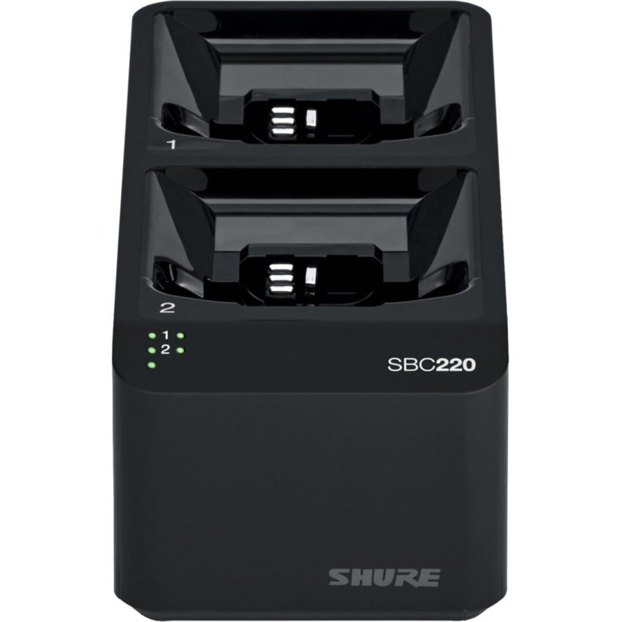 Shure 2-Bay Networked Docking Charger - SBC220-US