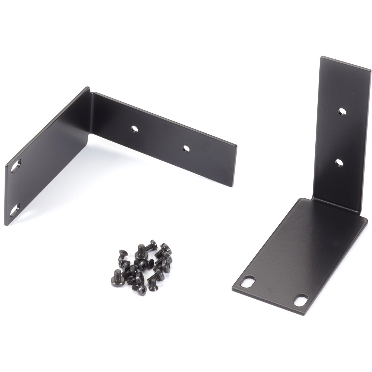 Black Box Rack Mount for KVM Switch - Black - TAA Compliant - KV0004A-RMK