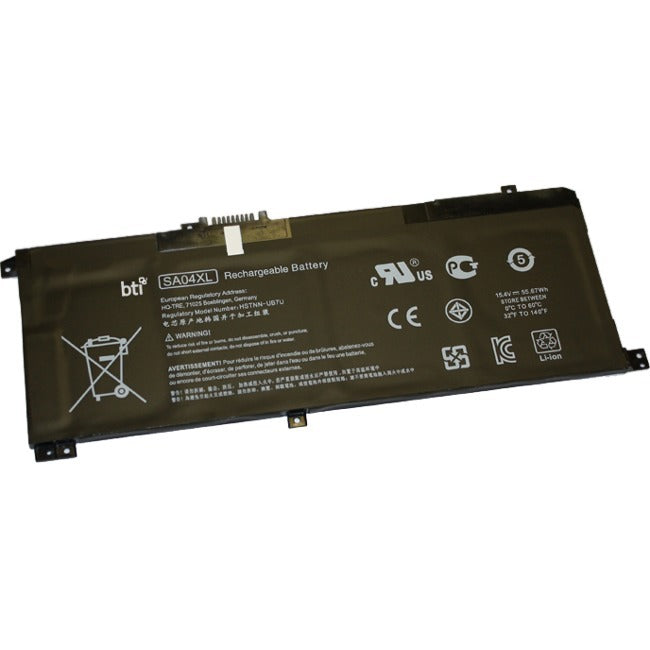 BTI SA04XL-BTI 15.4V 56WHR LI-ION BATTERY - SA04XL-BTI