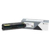 Lexmark Unison Original Extra High Yield Laser Toner Cartridge - Yellow Pack - 20N0X40